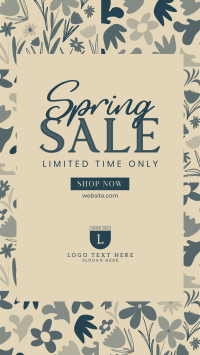 Spring Surprise Sale Instagram Story Design