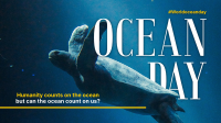 Conserving Our Ocean Facebook Event Cover Design