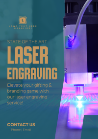 State of the Art Laser Engraving Flyer Image Preview