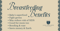 Breastfeeding Benefits Facebook ad Image Preview