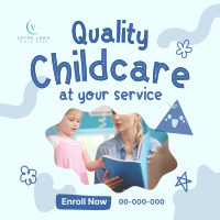 Quality Childcare Services Instagram post Image Preview