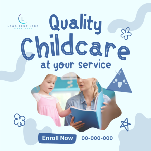 Quality Childcare Services Instagram post Image Preview