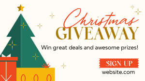 Christmas Holiday Giveaway Video Image Preview