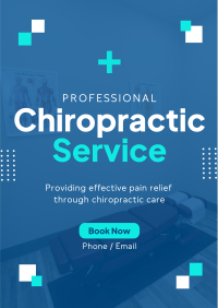 Professional Chiropractor Flyer Image Preview