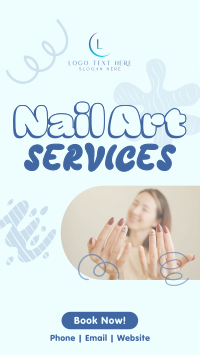 Nail Art Services Instagram Reel Design