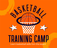 Train Your Basketball Skills Facebook Post Design