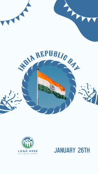 Proud India Republic Day Facebook Story Design
