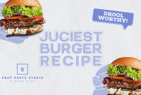 Double Special Burger Pinterest board cover Image Preview