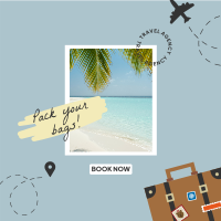 Summer Travel Destination Instagram post Image Preview