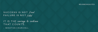 Success Isn't Final Twitter Header Preview