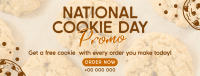 Cookie Day Discount Facebook Cover Design