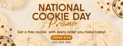 Cookie Day Discount Facebook cover Image Preview