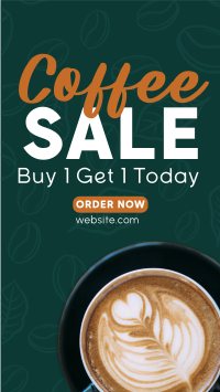 Free Morning Coffee Facebook Story Image Preview