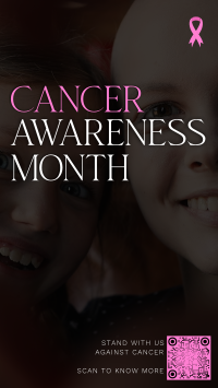 Cancer Awareness Month YouTube short Image Preview