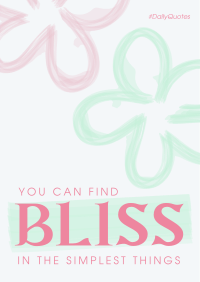 Floral Bliss Flyer Design