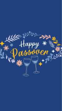 Passover Toast Instagram Story Design