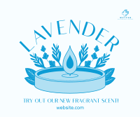 Lavender Scent Facebook Post Design