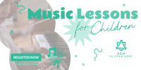 Music Lessons for Kids Twitter post Image Preview