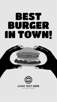 B1T1 Burgers Instagram Story Design