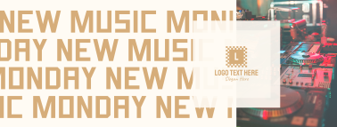 Abstract Music Monday Facebook cover