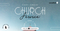 Worship with us Facebook ad Image Preview