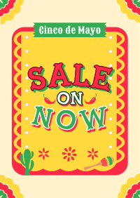 Cinco de Mayo Picado Sale Poster Image Preview