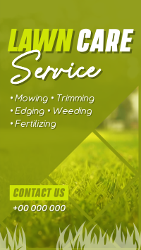 Lawn Care Maintenance Facebook story Image Preview