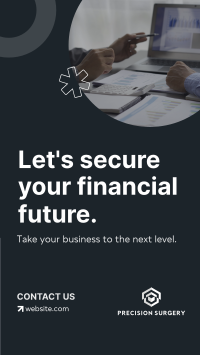 Financial Safety Business TikTok Video Image Preview