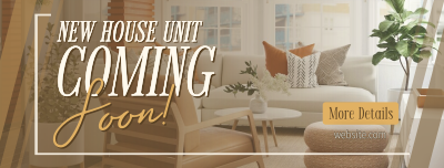 New House Coming Soon Facebook cover Image Preview