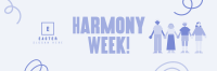United Harmony Week Twitter header (cover) Image Preview