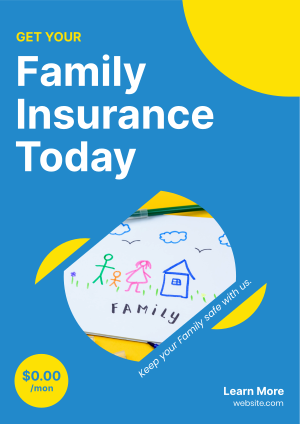 Get Your Family Insured Flyer Image Preview