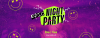 Epic Night Party Facebook cover Image Preview