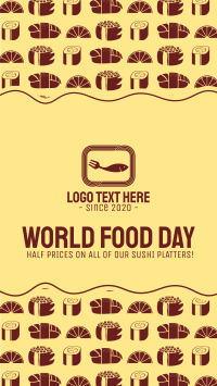 World Food Day for Seafood Restaurant Facebook Story Design