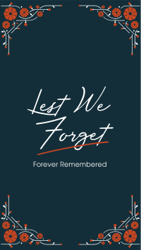 Forever Remembered YouTube short Image Preview