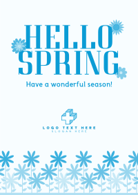 Hello Spring! Flyer Design