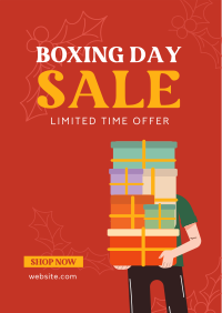 Boxing Day Mega Sale Poster Image Preview