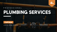 Plumbing Services Facebook event cover Image Preview
