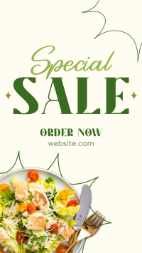 Salad Special Sale Instagram Story Design