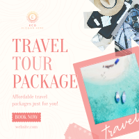Travel Package  Instagram Post Design