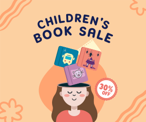 Kids Book Sale Facebook post