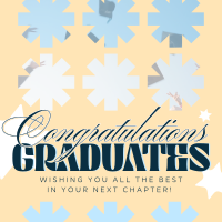 Geometric Graduation Instagram post Image Preview
