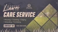 Lawn Care Maintenance Animation Image Preview