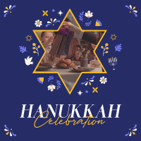 Hanukkah Family Instagram post Image Preview