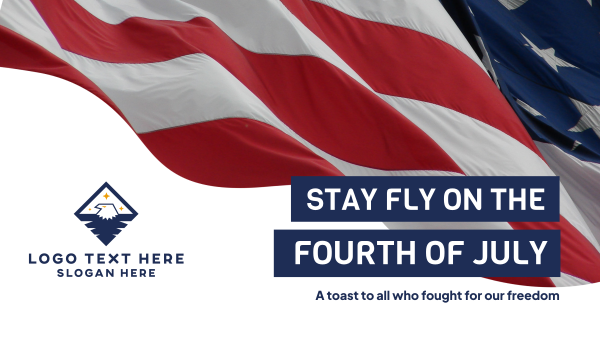 Stay Fly Flag Facebook Event Cover Design Image Preview