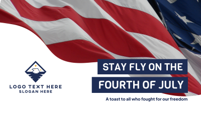 Stay Fly Flag Facebook event cover Image Preview