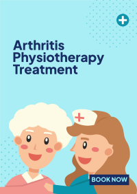 Elderly Physiotherapy Treatment Flyer Design