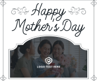 Elegant Mother's Day Greeting Facebook Post Design