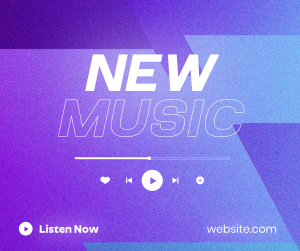 Bright New Music Announcement Facebook post Image Preview
