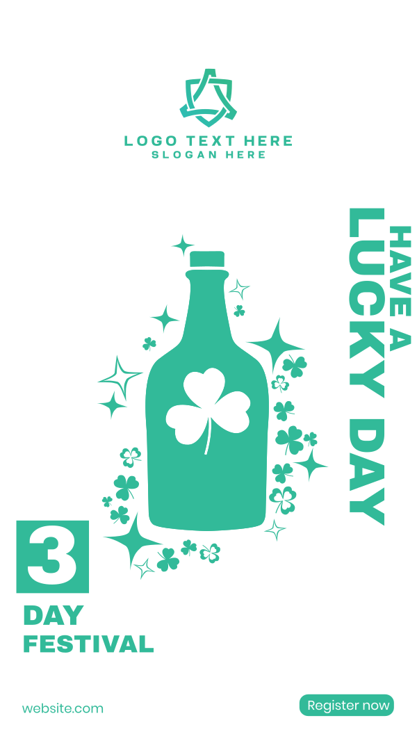 Have a lucky day Facebook Story Design Image Preview