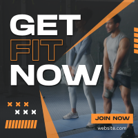 Ready To Get Fit Instagram Post Design